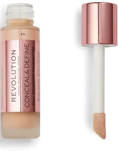 Makeup Revolution Conceal & Define podkład kryjący odcień F9 23 ml - Podkłady do twarzy - miniaturka - grafika 3