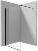 Ścianki i drzwi prysznicowe - Deante Kerria Plus Ścianka prysznicowa walk-in 110x200 cm czarny KTS_N31P - miniaturka - grafika 1