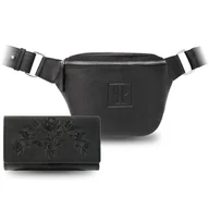 Nerki - Portfel damski skórzany t-05-bl saszetka damska skórzana vintage t-97-hbl zes - miniaturka - grafika 1