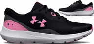 Buty dla dziewczynek - Under Armour BUTY DZIEWCZĘCE DO BIEGANIA SPORTOWE UNDER ARMOUR SURGE 3 3025013-001 - miniaturka - grafika 1