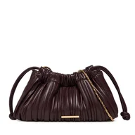 Torebki damskie - Torebka Calvin Klein Plisse Mini Drawstring Bag LV04F3077G Bordowy - miniaturka - grafika 1