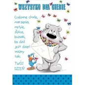 Poradniki hobbystyczne - Karnet Happy B6 + koperta wzór nr 18 - miniaturka - grafika 1