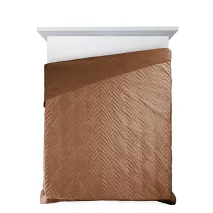 Narzuta 170 x 210 Pikowana Velvet Luiz6 Cegła - Narzuty - miniaturka - grafika 3