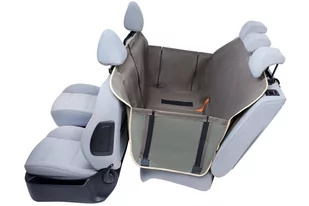 Kardiff Kardimata Anti Slip Z Zamkiem I Bokami 123X154 Oliwkowa - Mata Samochodowa Na Tylne Fotele - Sprzęt podróżny i transportery dla psów - miniaturka - grafika 1