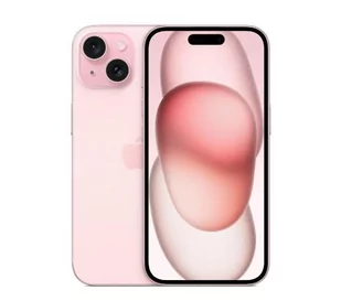 Apple iPhone 15 5G 128GB Dual Sim Różowy - Telefony komórkowe - miniaturka - grafika 1