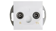 Gniazdka elektryczne - Kontakt Simon 54 BIAŁY Gniazdo RTV końcowe (DAK.01/11) - miniaturka - grafika 1