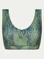 Bielizna sportowa damska - Chantelle Biustonosz top Soft Stretch C11D10 Zielony - miniaturka - grafika 1