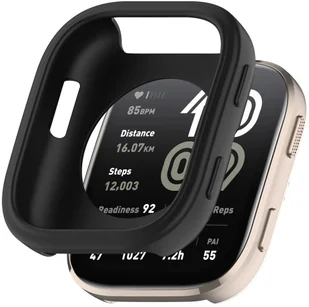 GUMOWE ETUI DO XIAOMI AMAZFIT BIP 6 CZARNE - Akcesoria do smartwatchy - miniaturka - grafika 1