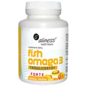 Serce i układ krążenia - Aliness Fish Omega3 Forte Trójglicerydy 500/250 mg, 60 kapsułek - miniaturka - grafika 1