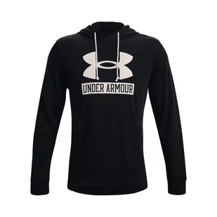 Bluza męska Under Armour Rival Terry Logo Hoodie - Bluzy sportowe męskie - miniaturka - grafika 1