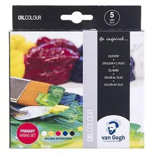 Zestaw Farb Olejnych Primary Van Gogh,   5 X 20 Ml - Farby i media malarskie - miniaturka - grafika 1