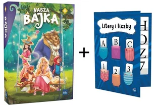 Pakiet: Superpakiet Nasza Bajka. Poziom B. + Klaser na Litery i liczby - Edukacja przedszkolna - miniaturka - grafika 1