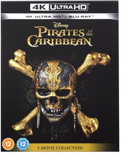 Pirates Of The Caribbean 1-5 (Piraci z Karaibów 1-5) - Filmy akcji Blu-Ray - miniaturka - grafika 1
