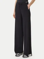 Spodnie damskie - Guess Spodnie dzianinowe V6GB06 Z0651 Czarny Regular Fit - miniaturka - grafika 1