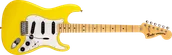Gitary elektryczne - Fender Made in Japan Limited International Color Stratocaster Maple Fingerboard Monaco Yellow - miniaturka - grafika 1