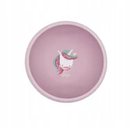 Miseczki i talerzyki dla dzieci - SASSI Miska silikonowa z przyssawką Jednorożec - miniaturka - grafika 1