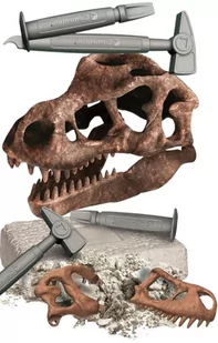 Anatomia Czaszka Dinozaura Archeologia Dla Dzieci Zestawy Kreatywne Zabawki - Mały naukowiec - miniaturka - grafika 1