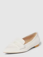 Półbuty damskie - Mokasyny z detalem z logo - miniaturka - grafika 1