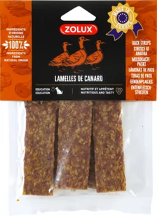 ZOLUX Paski z kaczki 100 g - Przysmaki dla psów - miniaturka - grafika 2