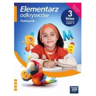 Podręczniki dla szkół podstawowych - Elementarz odkrywców. Klasa 3. Szkoła podstawowa. Język polski. Podręcznik cz. 4 - miniaturka - grafika 1
