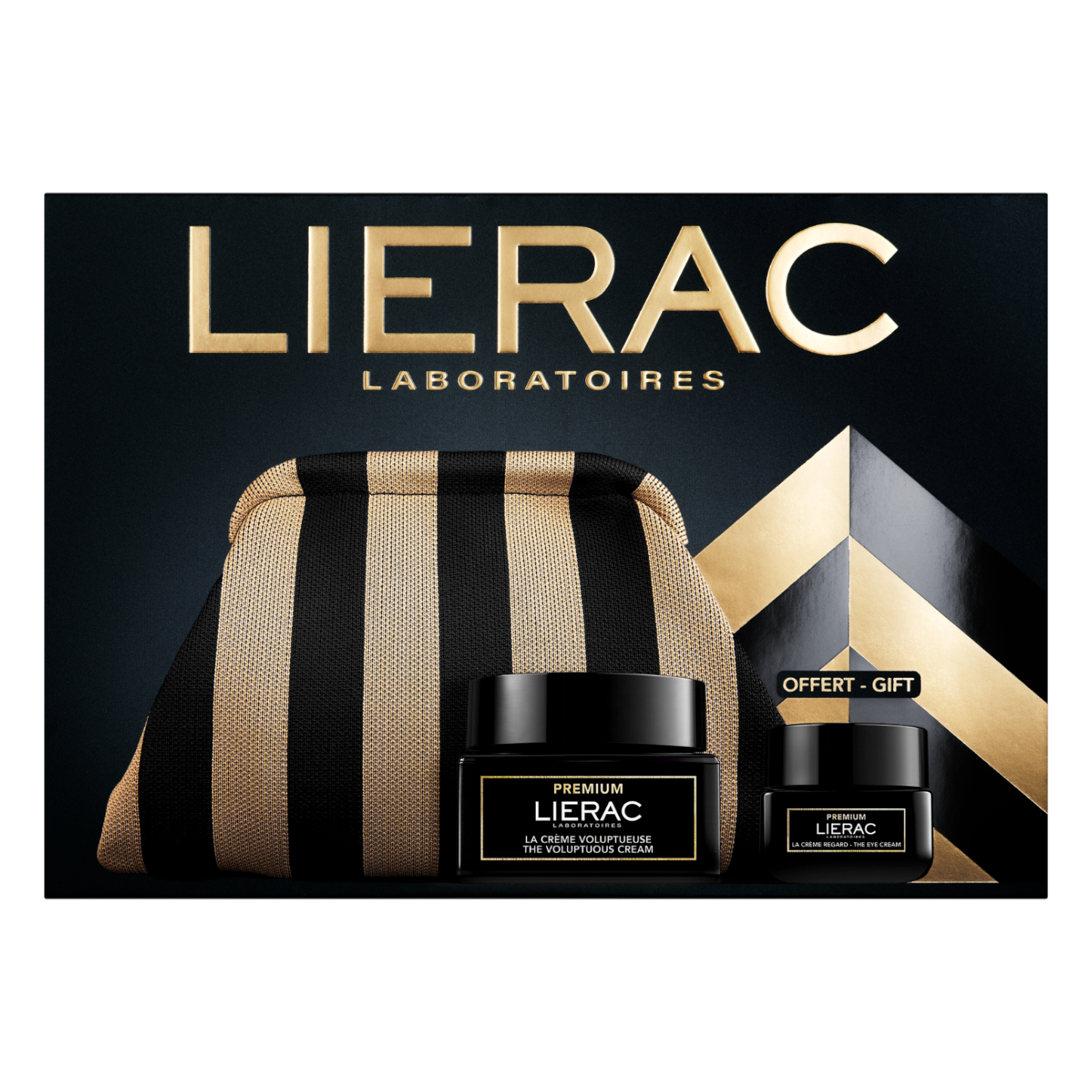 Lierac Premium (Krem bogaty 50ml + Krem pod oczy 20ml + Kosmetyczka)
