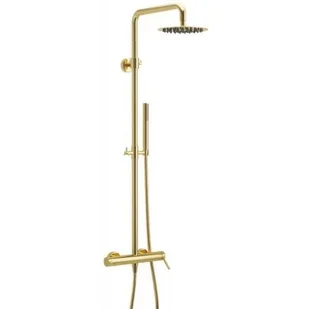 Actima Kolumna natryskowa Rain PI złota AREX.1281GL - Zestawy prysznicowe - miniaturka - grafika 9
