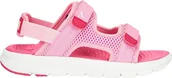 Sandały damskie - Sandały dla dzieci Puma Evolve różowe Jr 390449 04-39 - miniaturka - grafika 1