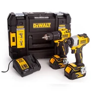 Zestawy elektronarzędzi - Zestaw elektronarzędzi DeWalt DCK2062M2T - miniaturka - grafika 1