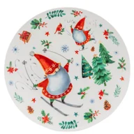 Talerze - Talerz deserowy skrzaty 20 cm - miniaturka - grafika 1