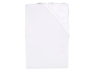 LIVARNO home Prześcieradło z gumką, 90-100 x 200 cm (Biały) - Prześcieradła - miniaturka - grafika 1