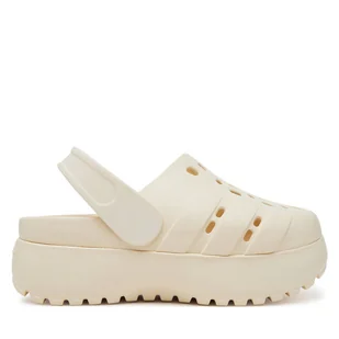 Sandały adidas adilette Platform JP7159 Beżowy - Sandały damskie - miniaturka - grafika 1