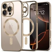 Etui i futerały do telefonów - Etui TECH-PROTECT MagFlex MagSafe do Apple iPhone 16 Pro Przezroczysto-złoty - miniaturka - grafika 1