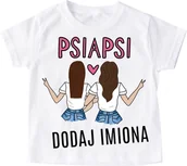 Koszulki dla dziewczynek - koszulki dla przyjaciółek z imionami - miniaturka - grafika 1