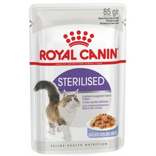 Royal Canin  CAT Sterilised w galarecie saszetka 85g - Mokra karma dla kotów - miniaturka - grafika 7