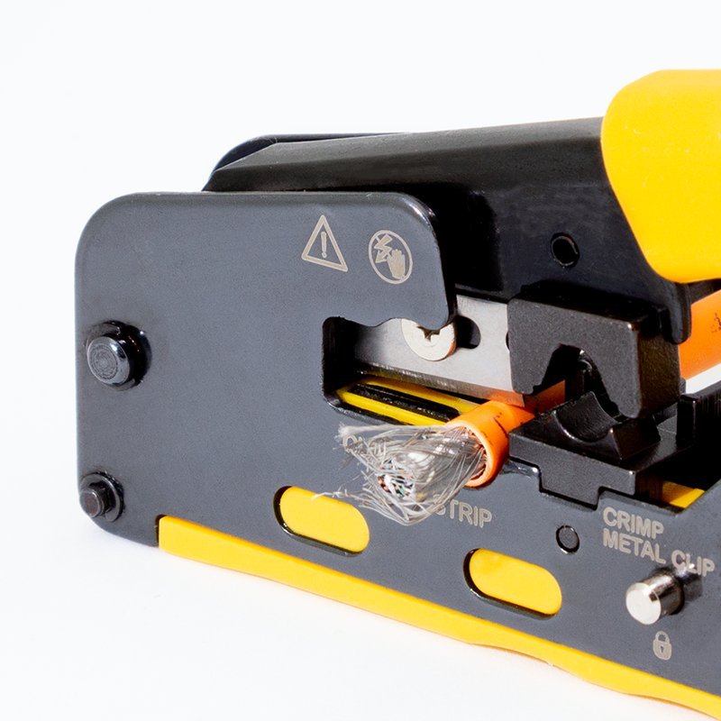 LogiLink Crimp tool for CAT5/6/6A/7 & PASS THROUGH connectors WZ0060