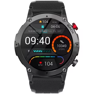 Rubicon RNCE91 Czarny - Smartwatch - miniaturka - grafika 1