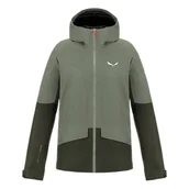 Kurtki damskie - Kurtka wodoodporna damska Salewa PUEZ zielona 00-0000028506_5131 - miniaturka - grafika 1