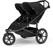 Wózki dziecięce - Thule wózek Urban Glide 3 double - black - miniaturka - grafika 1