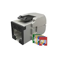 Pozostałe akcesoria sieciowe - Moduł keystone 10G RJ-45 STP kat.6a, samozaciskowy, kolorowe moduły (SXKJ-10G-STP-RAL-SA) - miniaturka - grafika 1