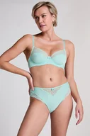 Majtki damskie - Hunkemöller Figi z wysokim stanem Sophie Niebieski - miniaturka - grafika 1