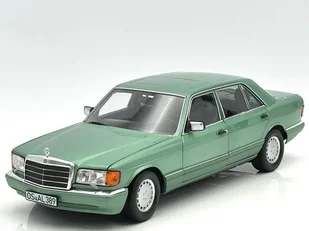 Norev Mercedes Benz 560 Sel 1991 Light Gree  1:18 183469 - Samochody i pojazdy dla dzieci - miniaturka - grafika 1