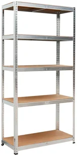 Metalowy do piwnicy regał 150 cm A5-L32 - Szafy i regały magazynowe - miniaturka - grafika 1