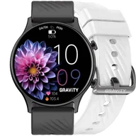 Smartwatch - Gravity GT19-3 Biały, Czarny - miniaturka - grafika 1