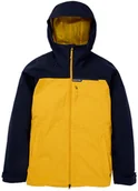 Kurtki męskie - kurtka zimowa męska BURTON LODGEPOLE JACKET True Black/Golden Rod - miniaturka - grafika 1