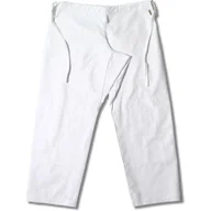 Kimona, stroje i obuwie - Spodnie treningowe białe do Judo Aikido wzmacniane 190 - miniaturka - grafika 1