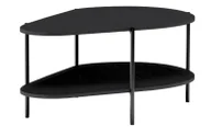 Ławy i stoliki kawowe - Elegancki czarny stolik kawowy B8-D69 - miniaturka - grafika 1