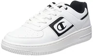 Sneakersy męskie - Champion Męskie Foul Play Element niskie sneakersy, biały czarny Ww006, 10,5 UK - miniaturka - grafika 1