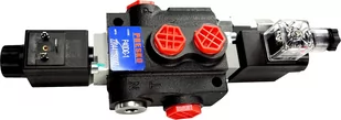 Rozdzielacz hydrauliczny Presko , 1-sekcyjny sterowany elektrycznie 12V - Akcesoria do hydrauliki siłowej - miniaturka - grafika 3