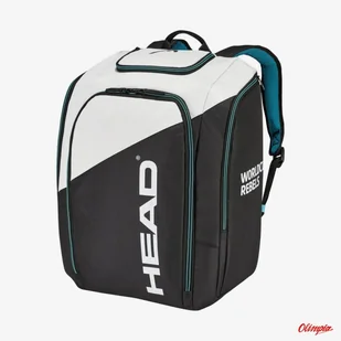 Torba narciarska Head Rebels Racing Backpack S black/white 2023/2024 - Sporty zimowe - akcesoria - miniaturka - grafika 1