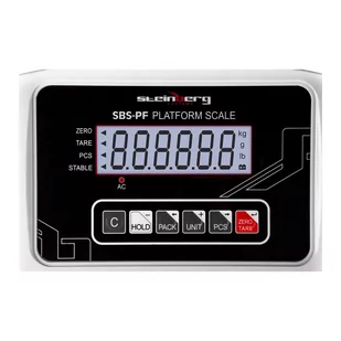 Waga magazynowa platformowa kalkulacyjna SBS-PF-150 LCD do 150kg - Wagi specjalistyczne - miniaturka - grafika 3
